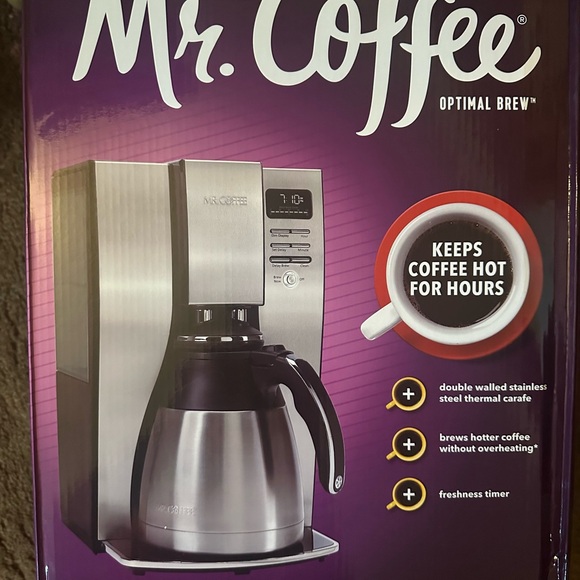 Mr. Coffee BVMC-PSTX95 10-Cup Optimal Brew Thermal Coffee Maker, Stainless Steel - Picture 13 of 14